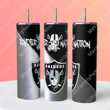 Load image into Gallery viewer, Black and silver football
