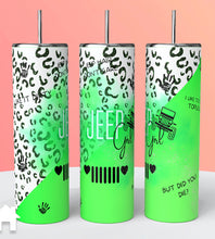 Load image into Gallery viewer, J33P GIRL TUMBLER
